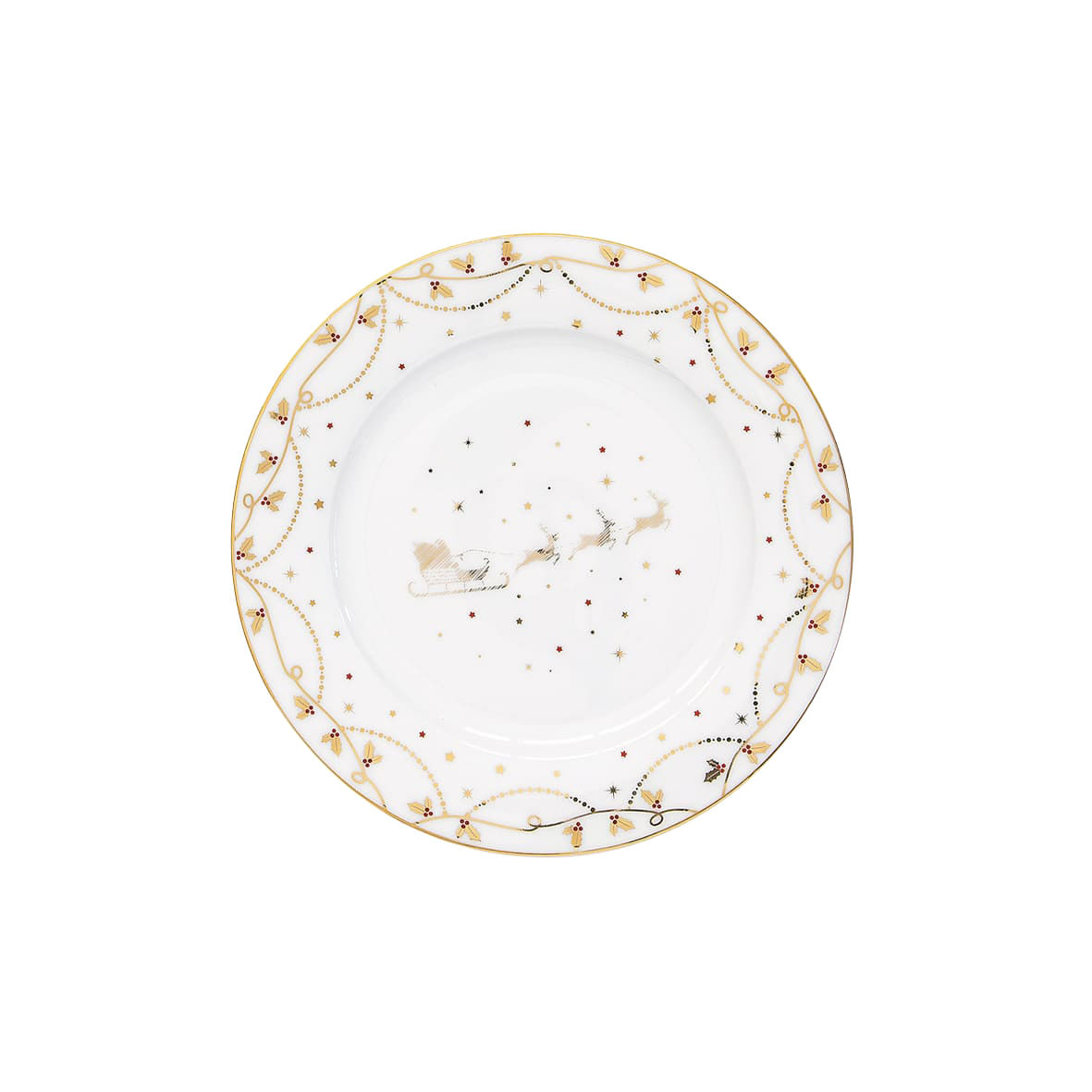Prato de Sobremesa EASY LIFE CHRISTMAS LIGHTS 19cm