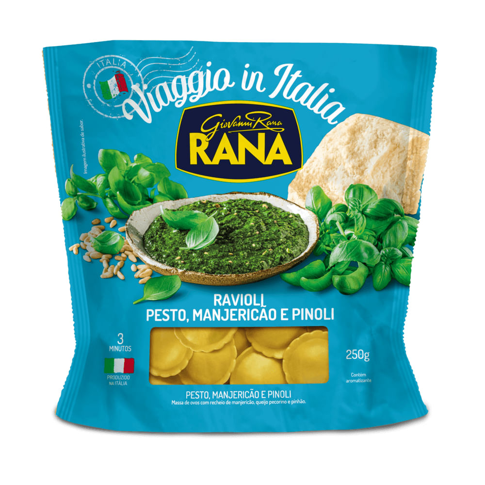Encontraproduto.com.br - Ravioli Rana Pesto Verde 250g