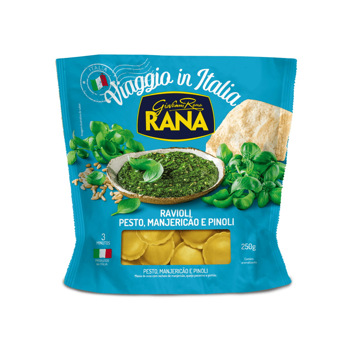 Encontraproduto.com.br - Ravioli Rana Pesto Verde 250g