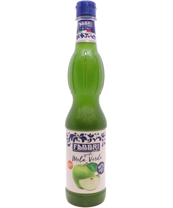Encontraproduto.com.br - Xarope Fabbri Maca Verde 560Ml