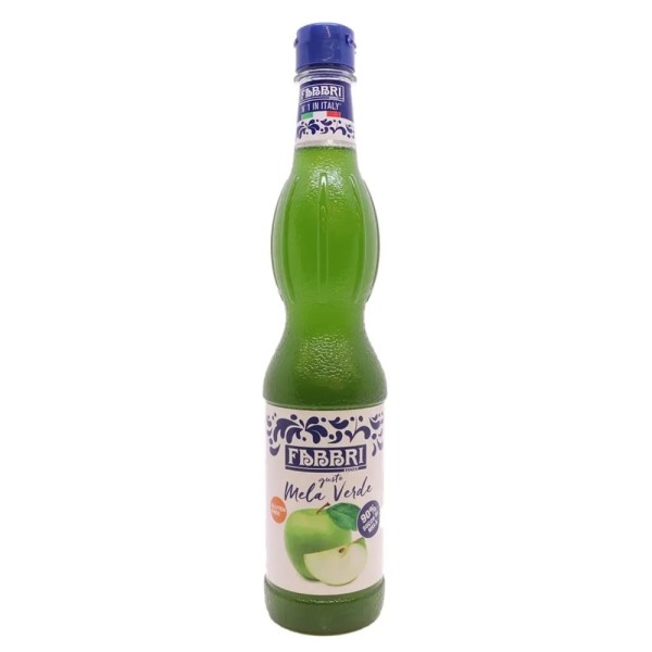 Encontraproduto.com.br - Xarope Fabbri Maca Verde 560Ml