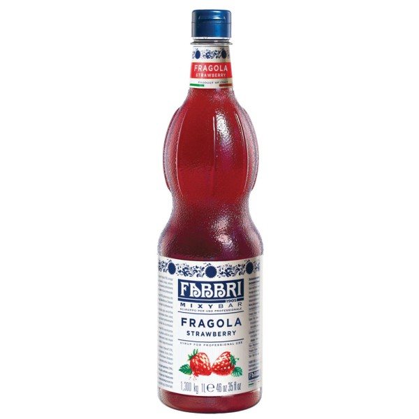 Encontraproduto.com.br - Xarope Para Drinks Morango 1lt Fabbri