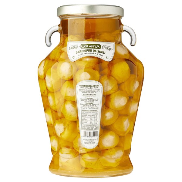 Encontraproduto.com.br - Alcachofra Inteira Colavita 2,800kg