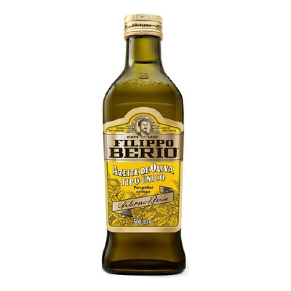 Encontraproduto.com.br - Kit Azeite de Oliva Filippo Berio Tipo Único 500ml com 12 Unidades