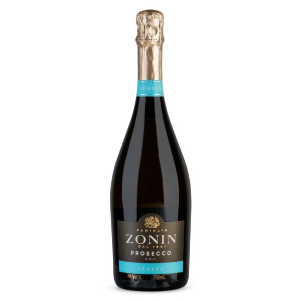 Espumante Branco Brut Italiano Prosecco Zonin Garrafa 750mL