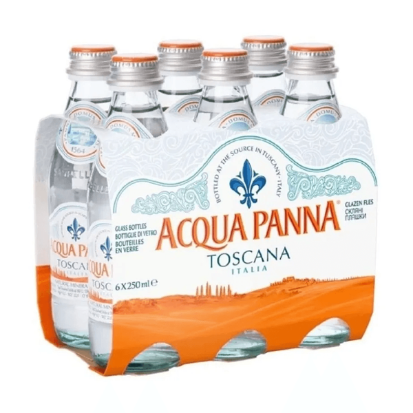 Água Mineral Acqua Panna Sem Gás 250ml Com 6 Unidades