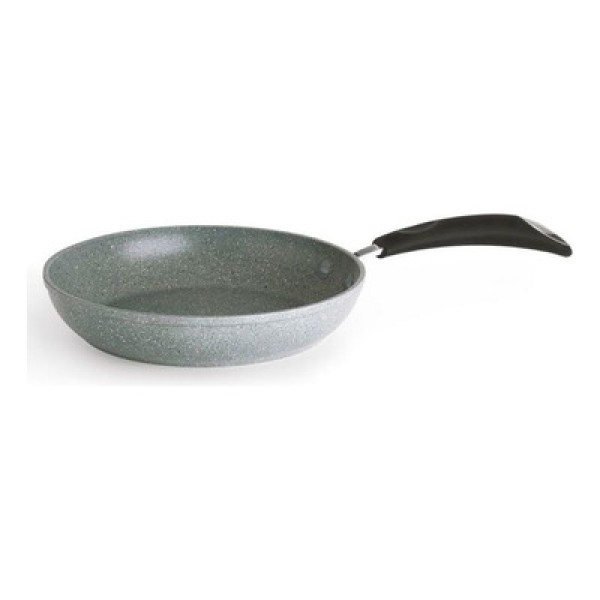 Frigideira Bialetti Petravera em alumínio 24cm cinza