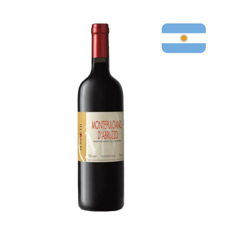 Encontraproduto.com.br - Vinho Italiano Tinto Montepulciano Bonacchi 750ml