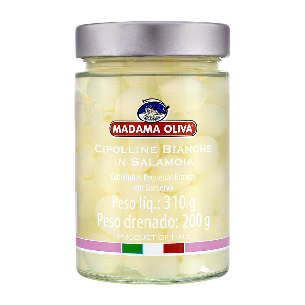 Cebolinha Em Conserva Madama Oliva 200 G