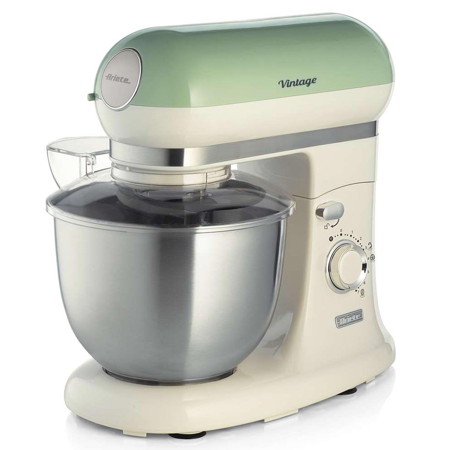 Encontraproduto.com.br - Batedeira Planetária Vintage Ariete Verde 127v