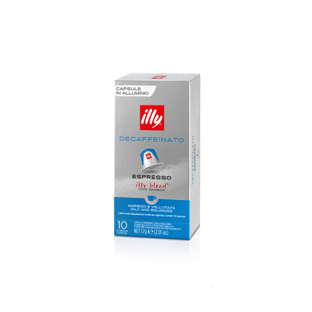 Café Illy Descafeinado em cápsulas 10 unidades Compatível Nespresso®