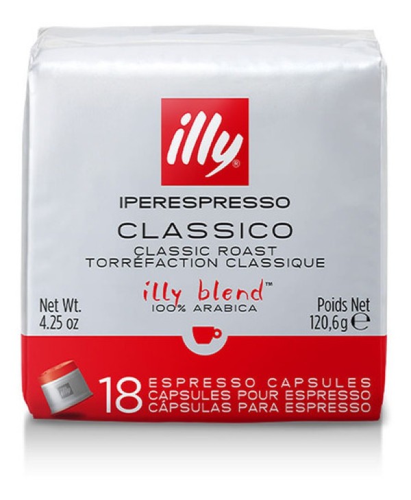 Encontraproduto.com.br - Café Illy Iperespresso Clássico Em Cápsulas 18 Unidades