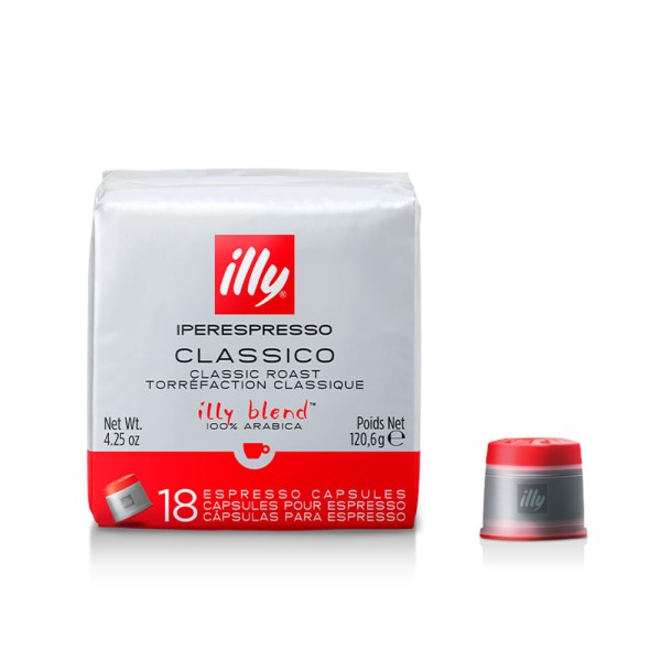 Encontraproduto.com.br - Café Illy Iperespresso Clássico Em Cápsulas 18 Unidades
