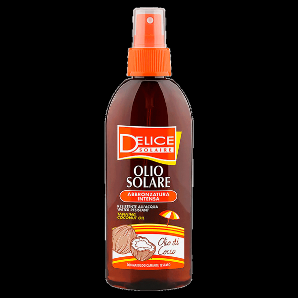 Encontraproduto.com.br - Delice Solaire Olio Solare di Coco Spray - Óleo Brozeador 150ml