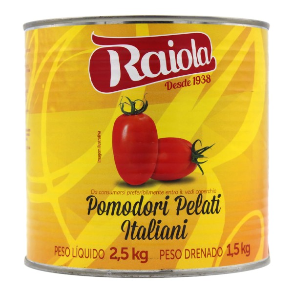 Encontraproduto.com.br - Tomate Pelado Raiola Lata 2,55kg