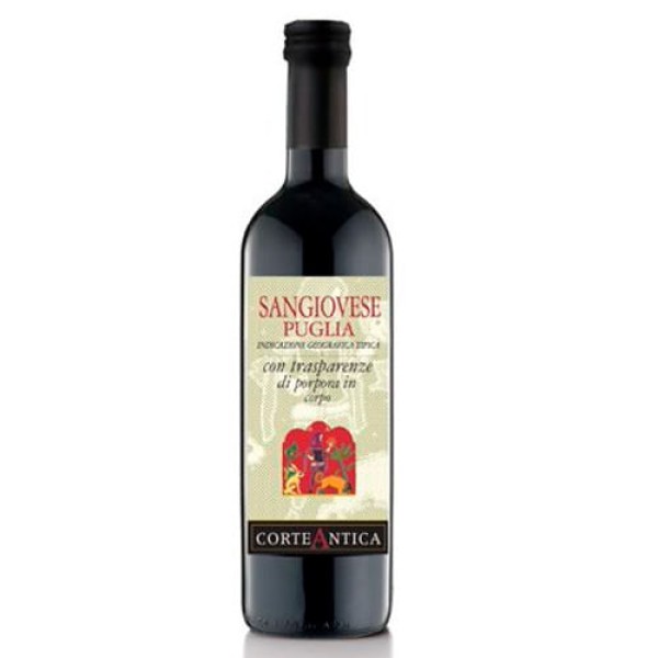 Vinho Italiano Sangiovese Puglia Tinto 750ml