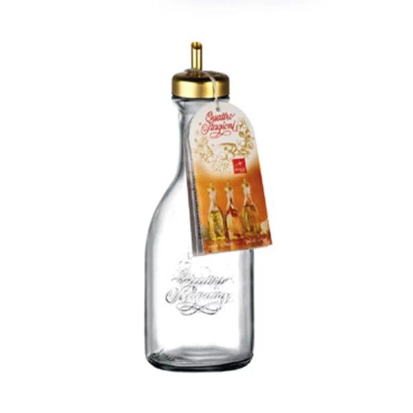 Conjunto de 2 Azeiteiros em Vidro Bormioli Rocco Quattro Stagioni 500ml