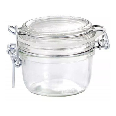 Porta-alimentos em vidro hermético Bormioli Fido 125ml