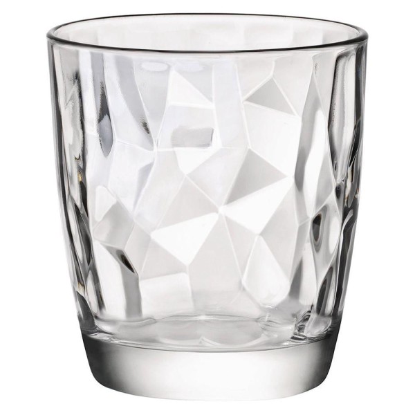 Bormioli Rocco Diamond Copo Uísque 10x9x9cm 390ml Vidro Transp 6pç