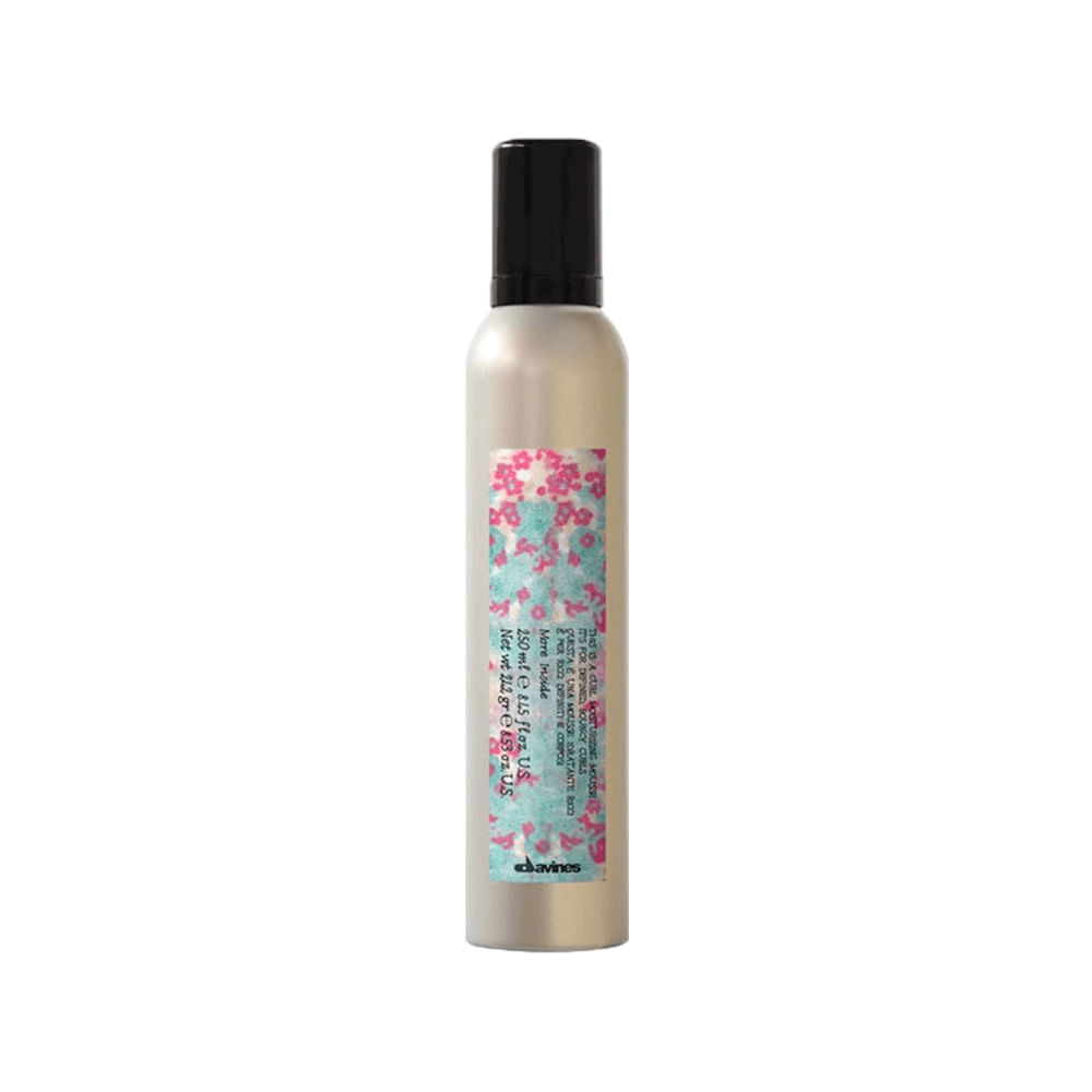 Encontraproduto.com.br - Mousse Fixador de Cachos Davines More Inside Médio 250 ml
