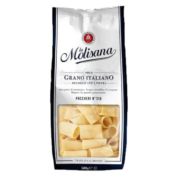 Encontraproduto.com.br - Macarrão Pacheri Curta La Molisana 500g