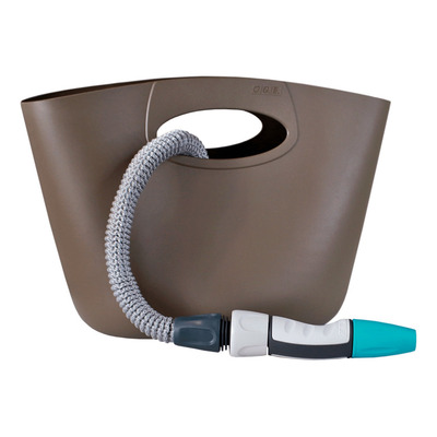 Encontraproduto.com.br - Mangueira de jardim Aquapop 15m cinza GF Garden