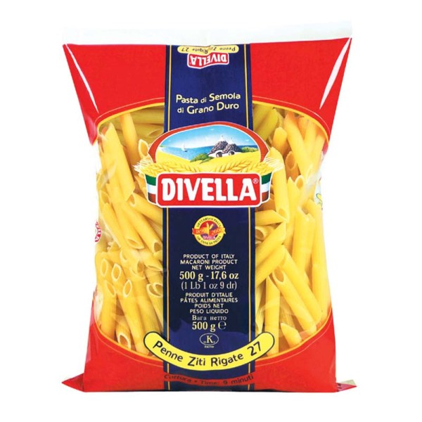 Encontraproduto.com.br - Massa Italiana Penne R Divella  N27 500g