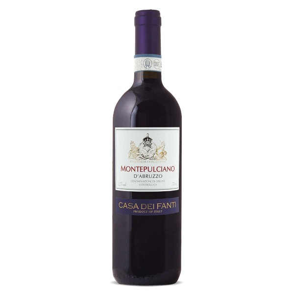 Vinho Tinto Italiano Casa Dei Fanti Winemakers Collection Montepulciano DAbruzzo 750 ml