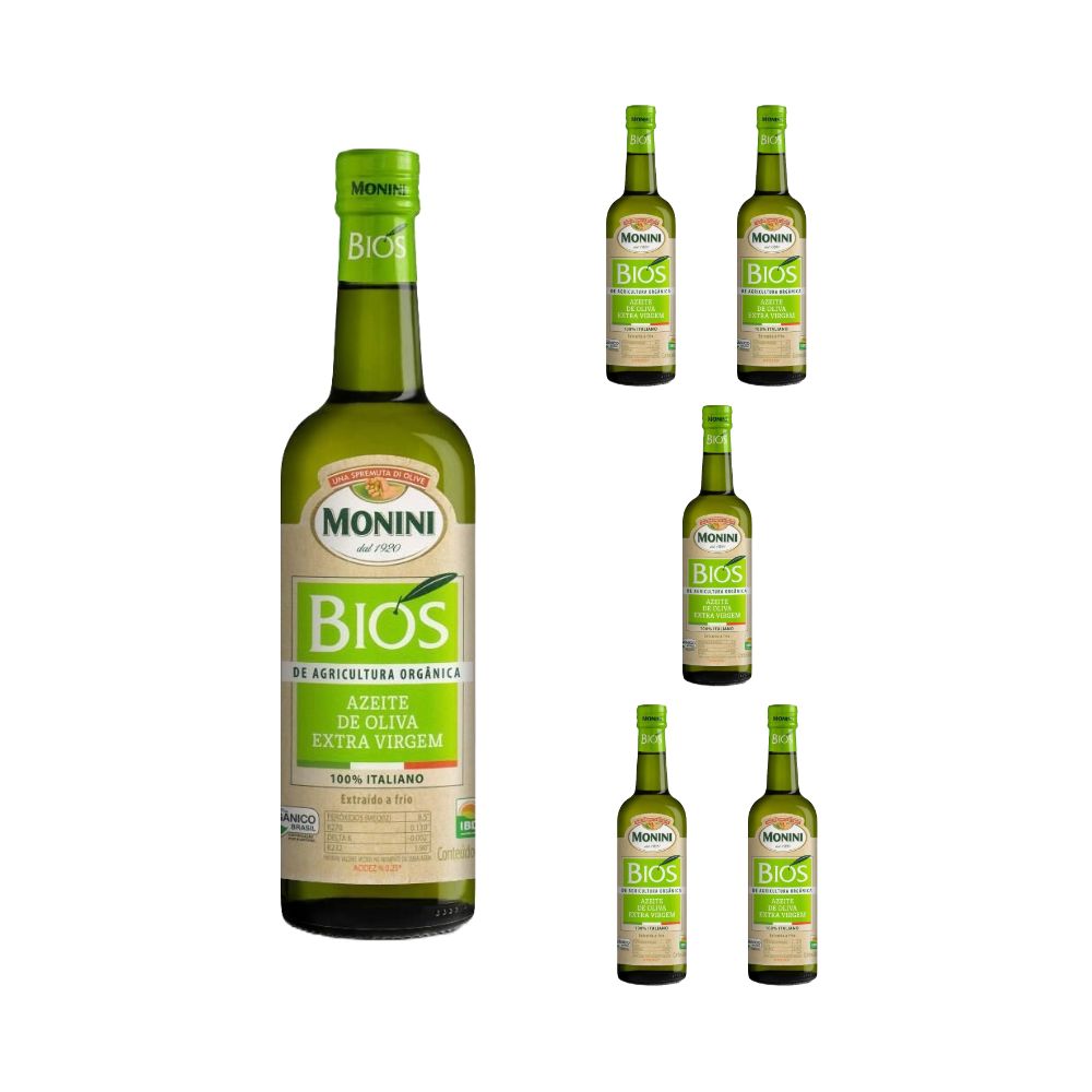 Azeite Extra Virgem Orgânico Monini Bios 500 Ml