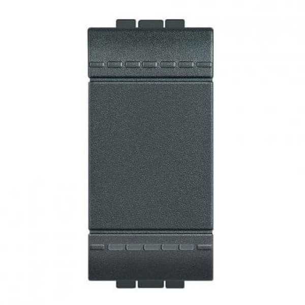 Módulo Interruptor 1 Simples 16A 250V Anthracite Living Light Bticino