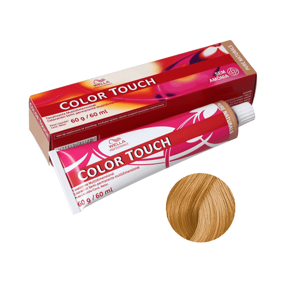 Encontraproduto.com.br - Tonalizante Wella Color Touch Pure Naturals 9.03 Louro Ultraclaro Natural Dourado 60g