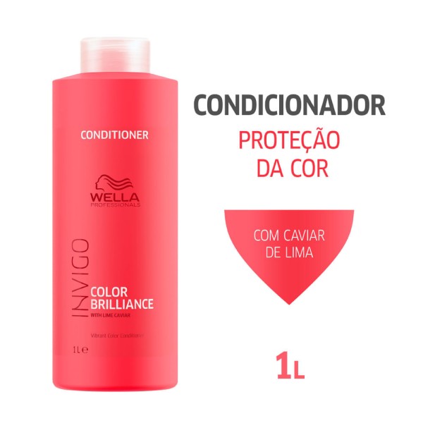 Encontraproduto.com.br - Wella Professionals Invigo Color Brilliance - Condicionador 1000ml