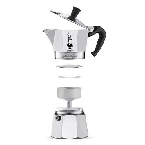 Encontraproduto.com.br - Cafeteira Bialetti Nuova Moka Express 6 Xicaras