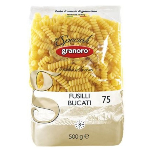 Encontraproduto.com.br - Macarrão Italiano Fusilli com Sêmola Granoro 500g