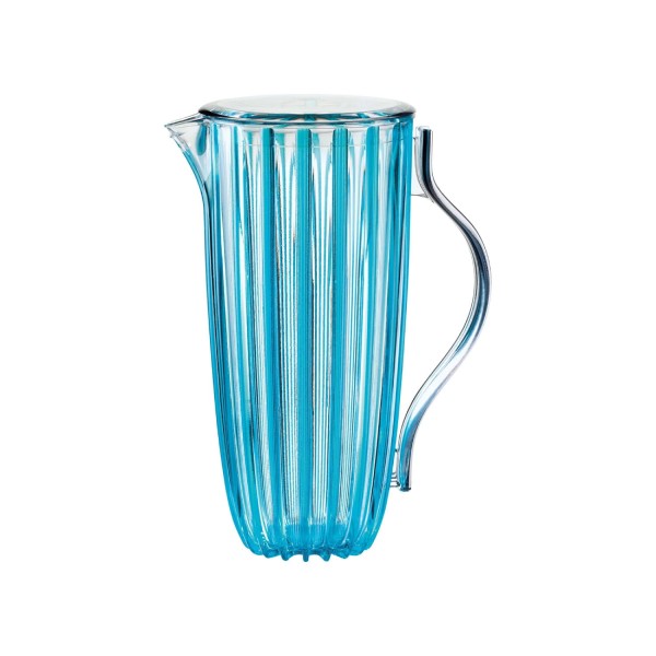 Encontraproduto.com.br - Jarra com tampa em bio plástico Guzzini Dolcevita Turquesa 1,7 litro