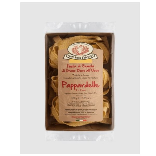 Encontraproduto.com.br - Macarrão Rustichella Parpadelle All Uovo 200g