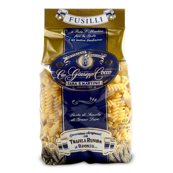 Encontraproduto.com.br - Massa Colavita Fusilli N43 Embalagem 500g