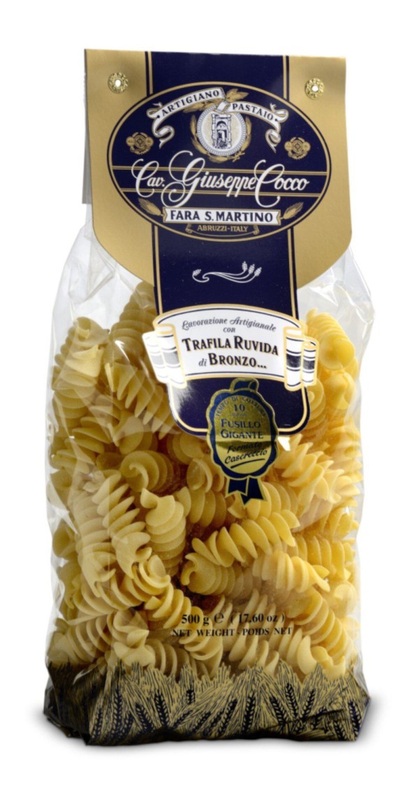 Massa Colavita Fusilli Gigan N86 Embalagem 500g