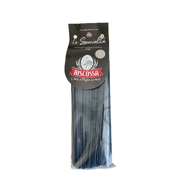 Encontraproduto.com.br - Spaguetti Com Tinta De Lula Riscossa 500g