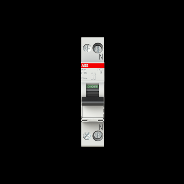 Encontraproduto.com.br - Disjuntor MINI SN201-C10 1NP C 10A ABB