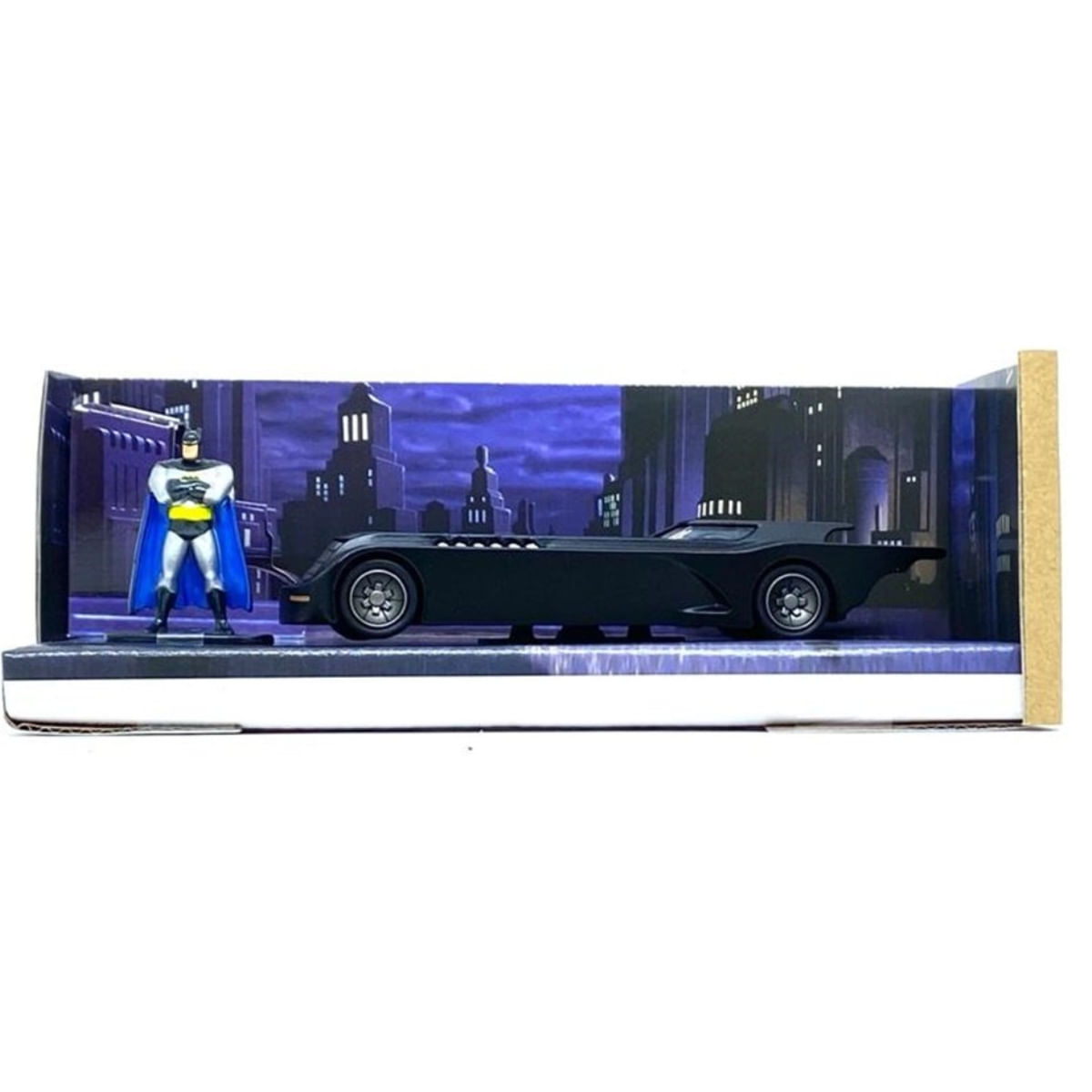 Encontraproduto.com.br - Miniatura DC Batmóvel The Animated Series c/ Figura 1/32 Jada Toys 31705