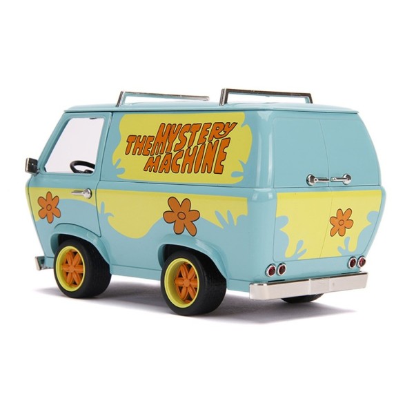 Encontraproduto.com.br - Miniatura Van Scooby Doo Com Figura 1/24 Jada 31720