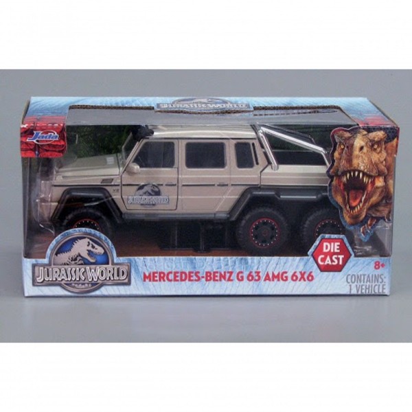 Encontraproduto.com.br - Carro Mercedes Benz 6x6 Jurassic World Jada Toys
