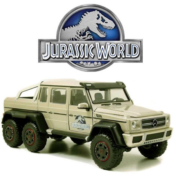 Encontraproduto.com.br - Carro Mercedes Benz 6x6 Jurassic World Jada Toys