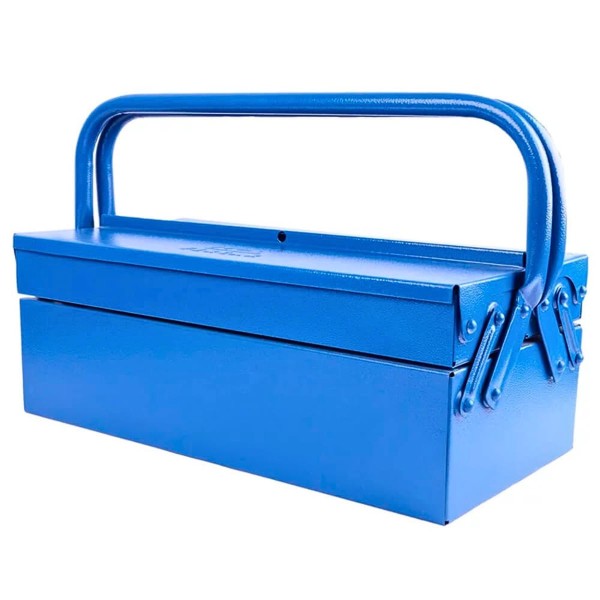 Caixa Sanfona 03 Gavetas Azul - Fercar-340-Az - Fercar