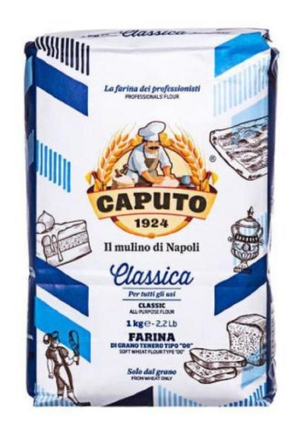 Farinha Italiana Classica Caputo 1 Kg