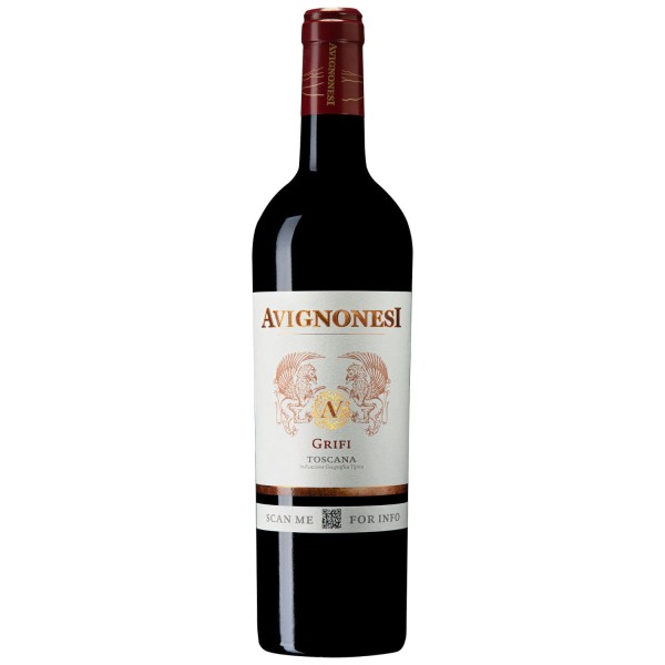 Vinho Tinto Italiano AVIGNONESI Grifi Toscana I.G.T 750ml