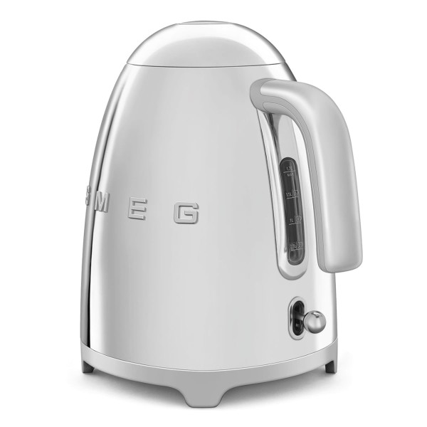Encontraproduto.com.br - Chaleira Elétrica Smeg Anni 50 Cromada 1.7L 220V KLF03SSBR