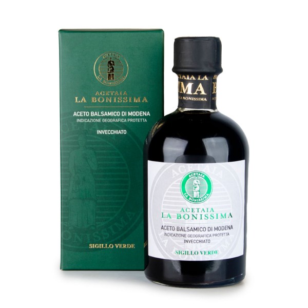 Vinagre Balsâmico Italiano Invecchiato Siglio Verde La Boníssima 250ml
