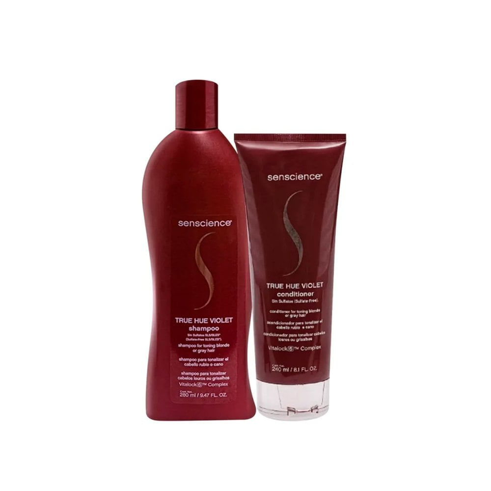 Kit Senscience True Hue Violet - Shampoo 280ml + Condicionador 240ml